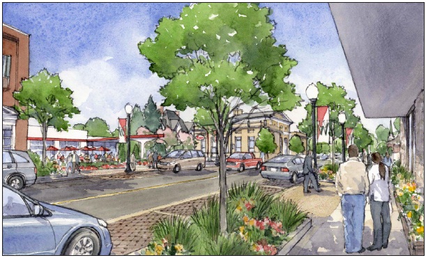streetscape rendering