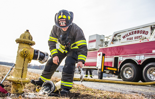 Fire hydrant testing