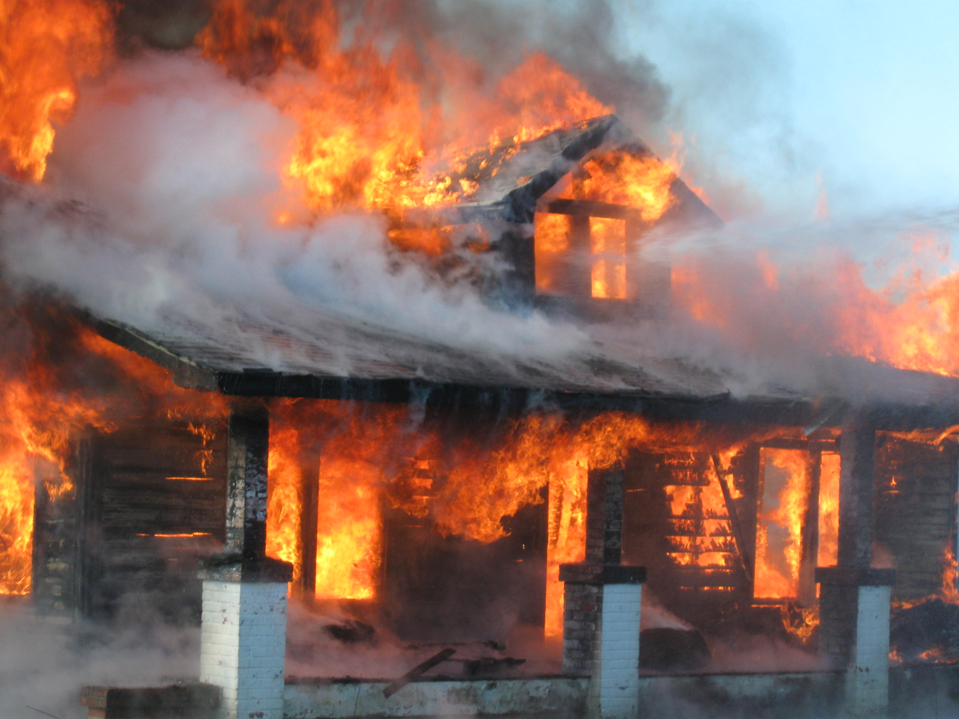 house fire