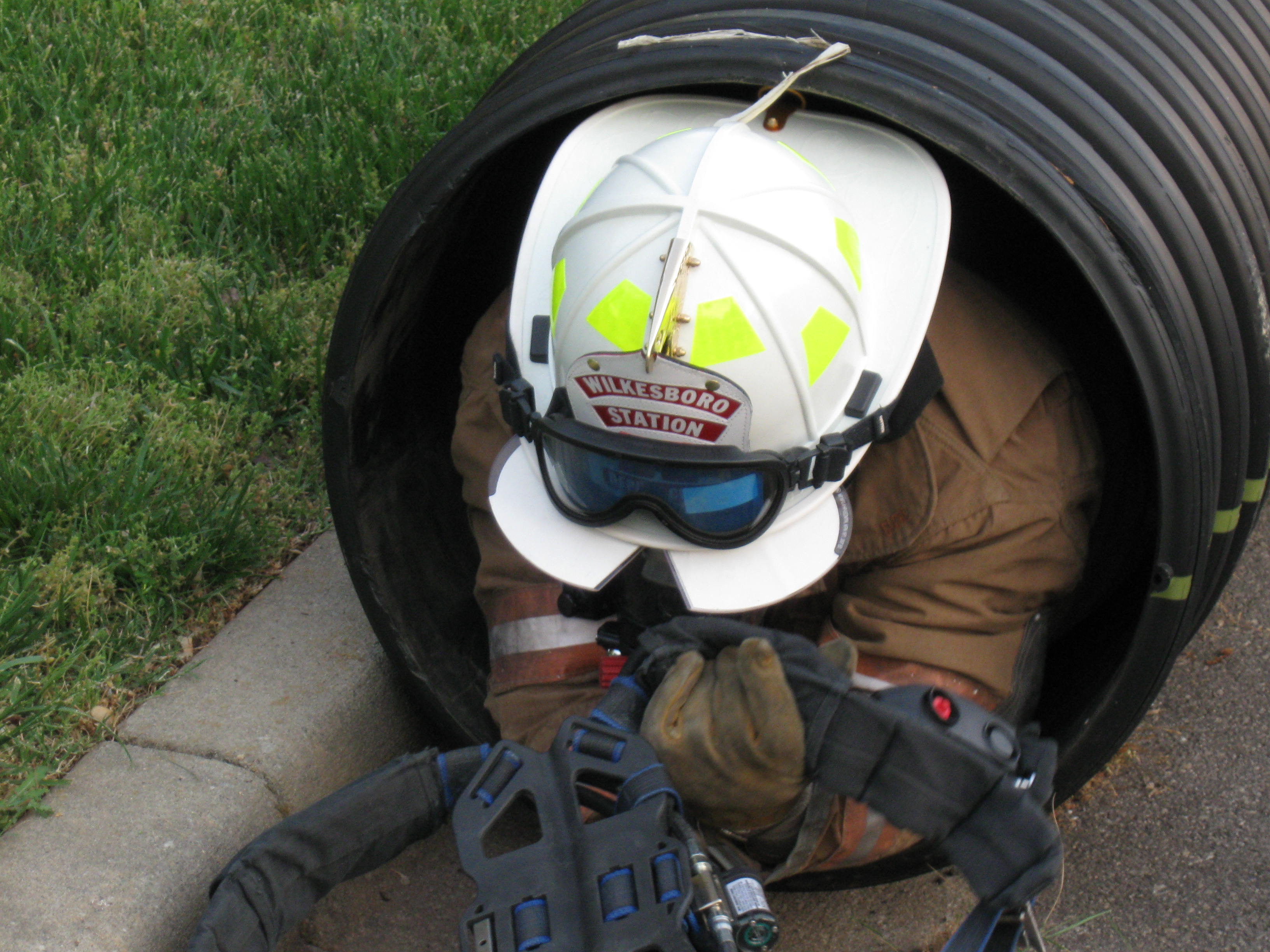 fire dept training confined spaces