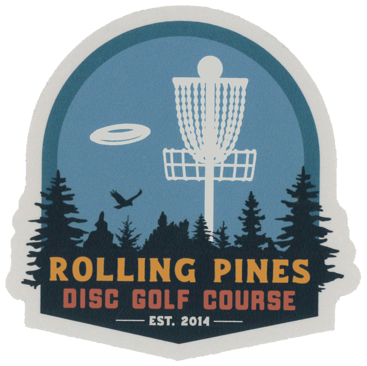 Rolling Pines Disc Golf Course logo