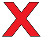 X mark