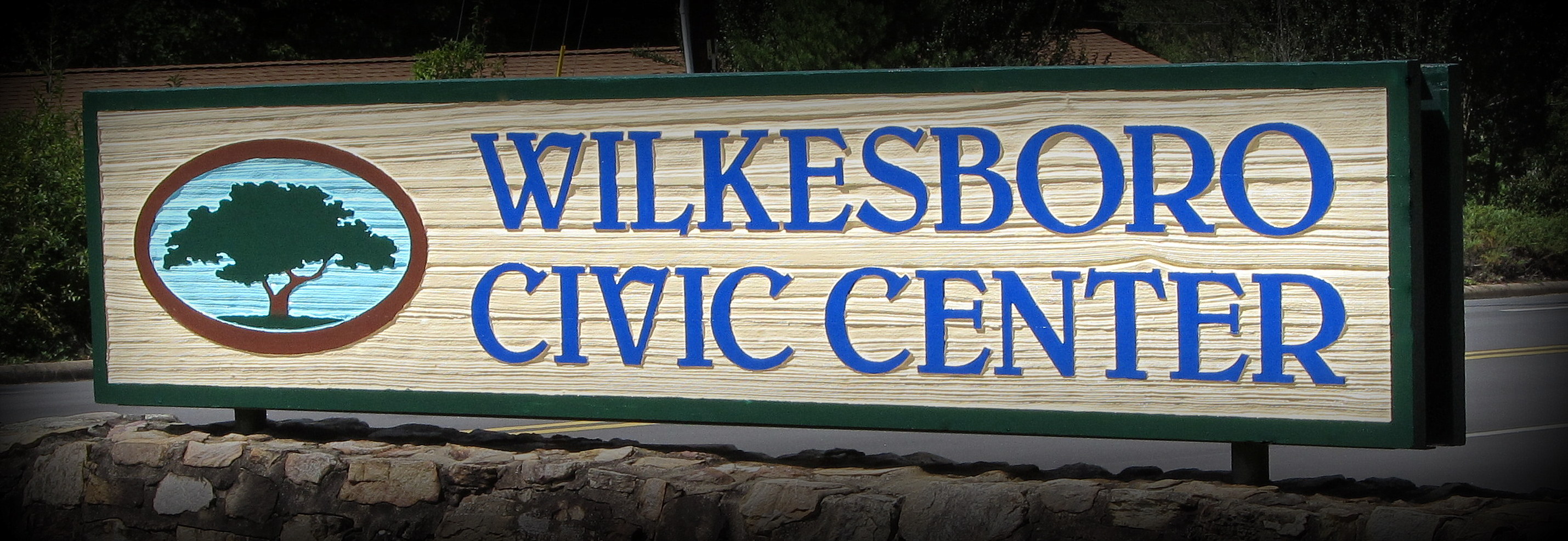 Wilkesboro Civic Center Sign