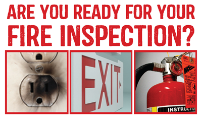 Are you ready for your next fire inspection?